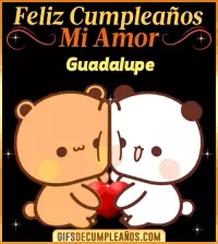 GIF Feliz Cumpleaños mi Amor Guadalupe